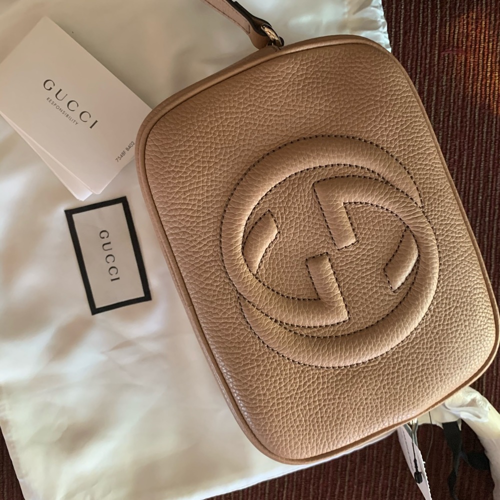 New GUCCI SOHO CROSSBODY BAG